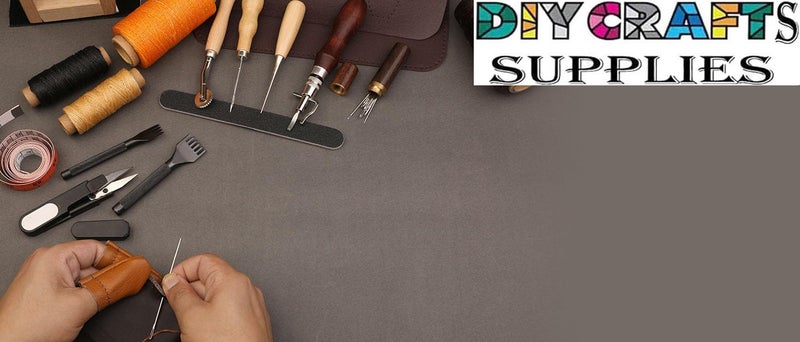 DIY Crafts DIY Crafts Leather Stamping Tools Leather Working Saddle Making Stamps Set Leather Craft Stamping Tools & Other Leather Accessories for Handmade Leather Shoe Leather (Pack Of 1 Kit) - Image 3