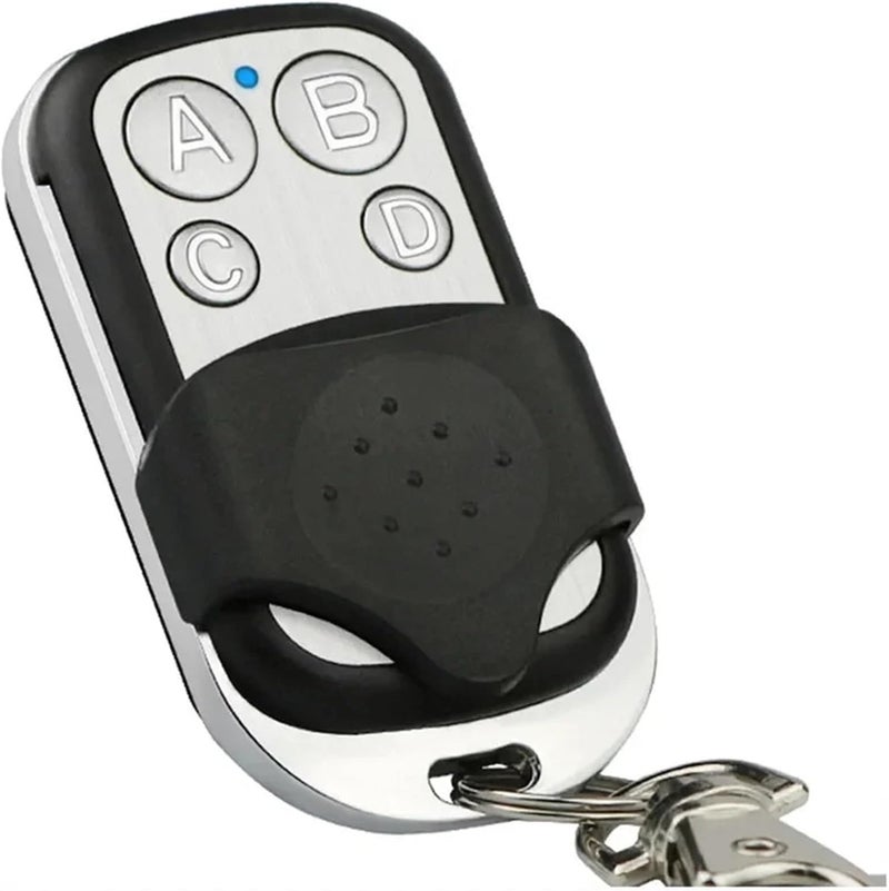 Garage Door Remote, 1-8pcs Universal 4-Button Garage Door Remote Control 433MHz Clone Fixed Learning Rolling Code Duplicator(4pcs) - Image 1