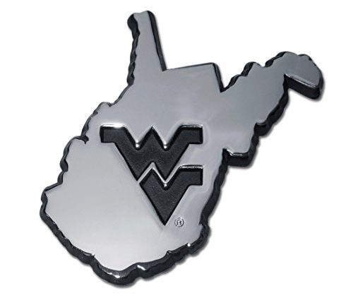 Elektroplate West Virginia University (WV Shape) Emblem - Image 2