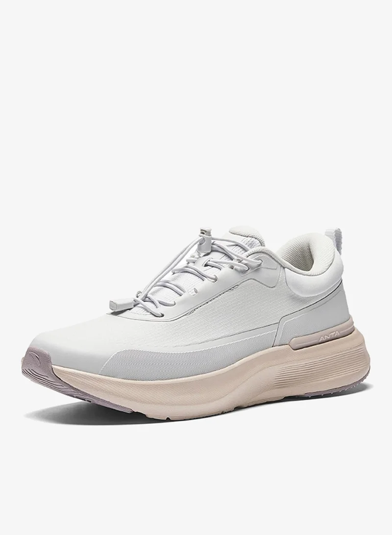 Anta grey BRISK WALKING Comprehensive Training Shoes｜Soft Bounce · Stable Support · Effortless Comfort for Women | Best Price UAE