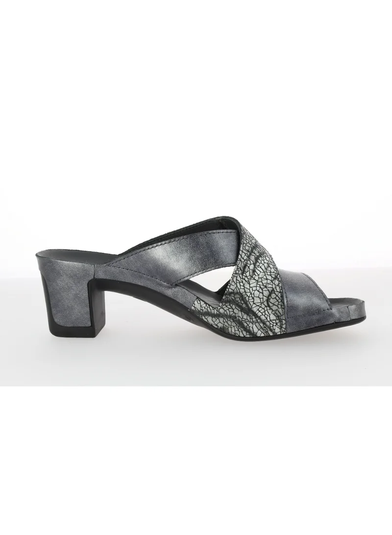 Vital anthrazit/schwarz 148-886 Vital Ladies Block Heel Sandals Joy - Bleary/Tiger 05034AS anthrazit/schwarz for Women | Best Price UAE