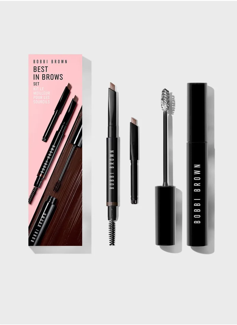 BOBBI BROWN Best In Brows Set - Mahongany
