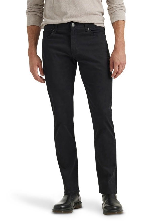 LEE Men's Extreme Motion Straight Fit Tapered Leg Jean, Black, 36W / 36L - Image 1