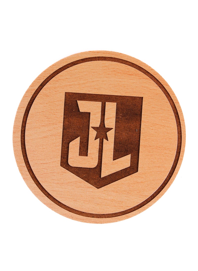 Laser Crafts Laser Crafts Justice League Coaster Wood 