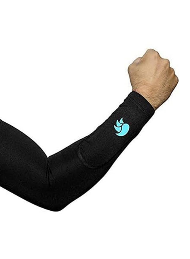DSC Compression | Unisex | Medium | Polyester fabric blended | Arm Sleeve | Compression Fit | Breathable Fabric | Supportive Design | Flexible Stretch  - Image 1