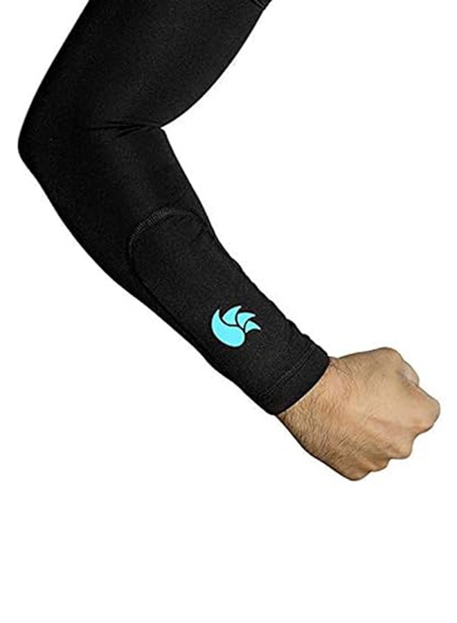 DSC Compression | Unisex | Medium | Polyester fabric blended | Arm Sleeve | Compression Fit | Breathable Fabric | Supportive Design | Flexible Stretch  - Image 3