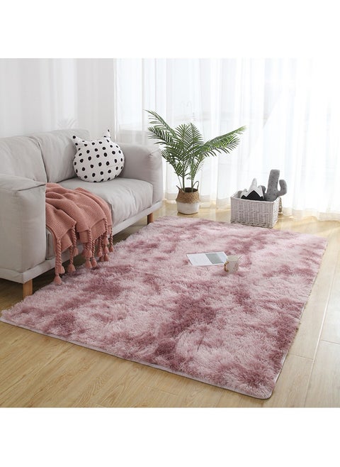Modern Wool Fluffy Floor Mat Carpet with Anti slip High Pile Bottom with Upgraded Foam (Size 120×160CM), Rectangle