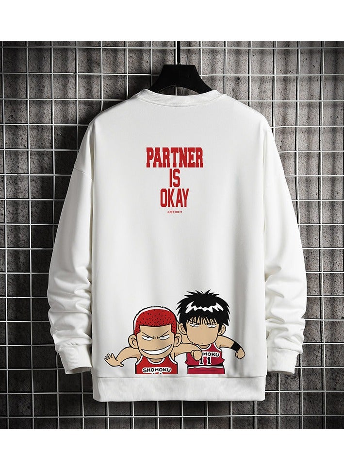 KUYING New Anime Slam Dunk Long Sleeve T-shirt  - Image 1