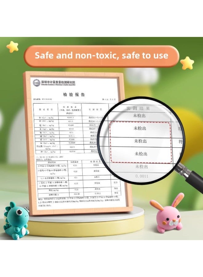 Deli Large Capacity Ultra Light Clay Color Mud Children's Food Grade Plasticine Children's Clay Handmade Toys-Specifications:[Box 12 Color] 50 Grams Of Large Cans  - Image 5