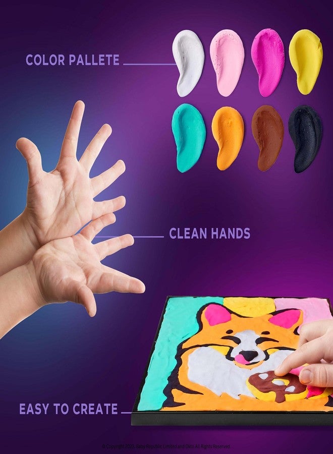 Okto Clay by Numbers Kit, Fox - Image 4