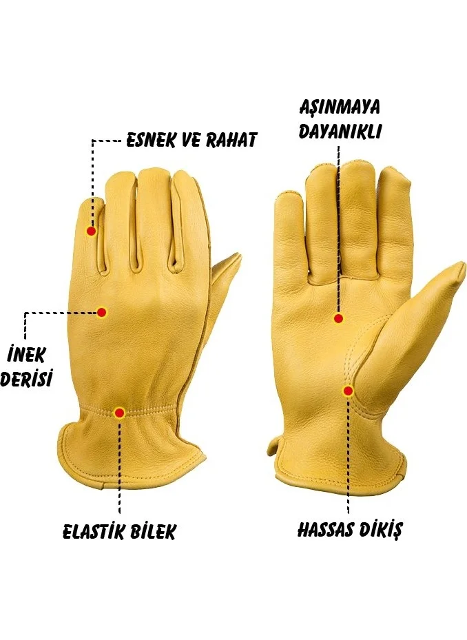 Nurgaz Campout Calfskin Gloves X-Large Ng-Dde