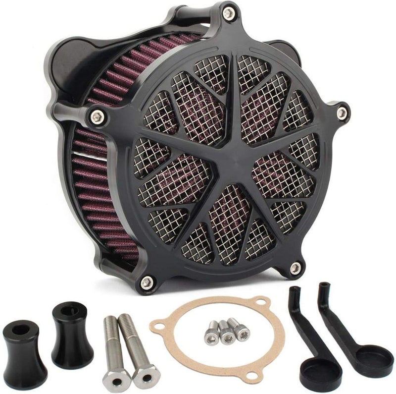 Wivplex Aluminum Air Filter Cleaner Kit for Harley Motorcycles - Image 3