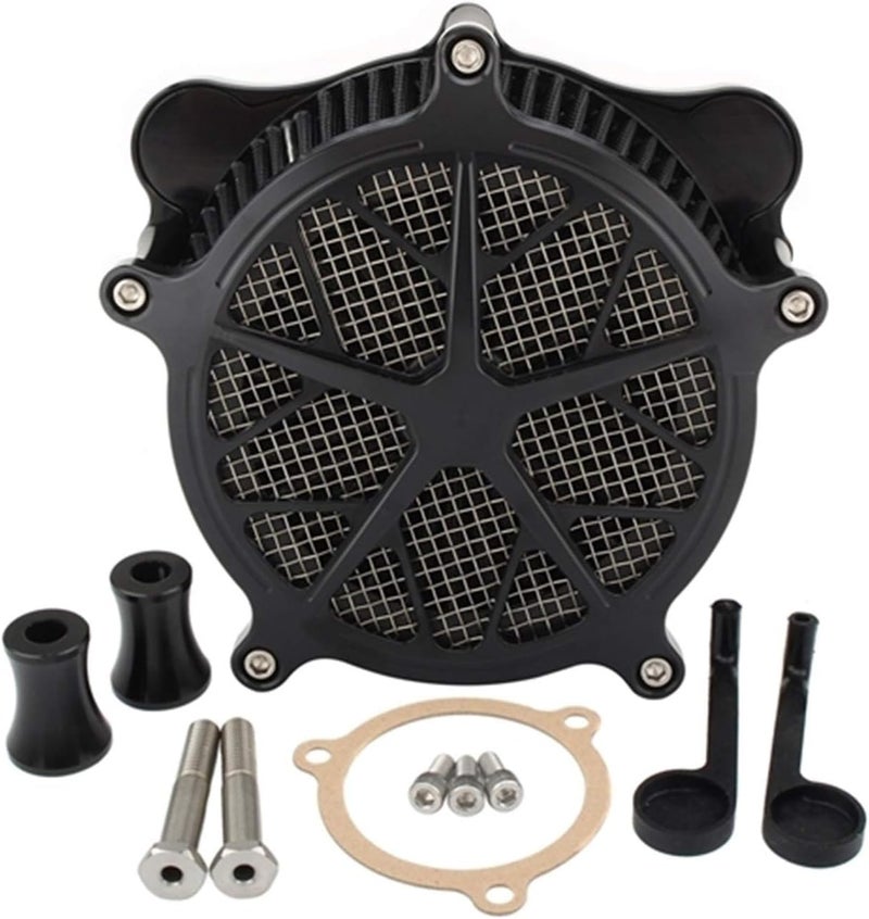 Wivplex Aluminum Air Filter Cleaner Kit for Harley Motorcycles - Image 1