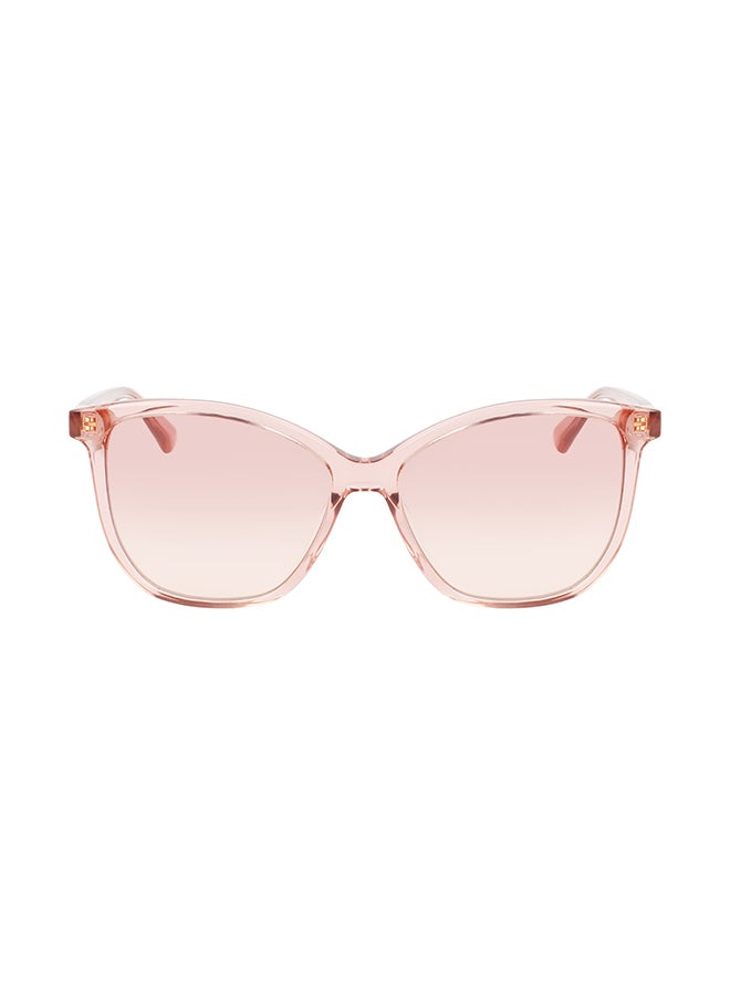 Longchamp نظارة شمسية للنساء للحماية من الأشعة فوق البنفسجية - LO708S-650-5715 - مقاس العدسة: 57 ملم  - Image 1