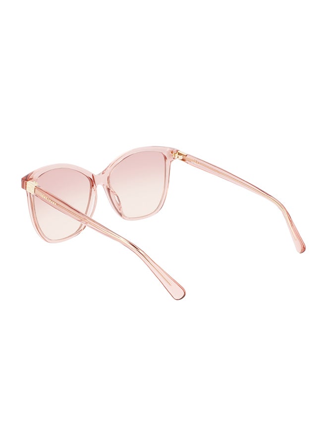 Longchamp نظارة شمسية للنساء للحماية من الأشعة فوق البنفسجية - LO708S-650-5715 - مقاس العدسة: 57 ملم  - Image 3