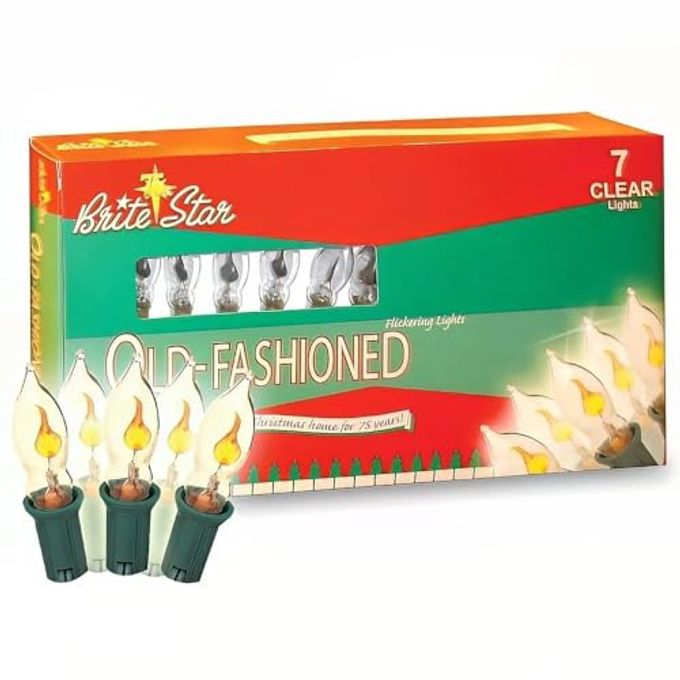 Brite Star 7 Count Flicker Flame Light Set, Clear - Image 2