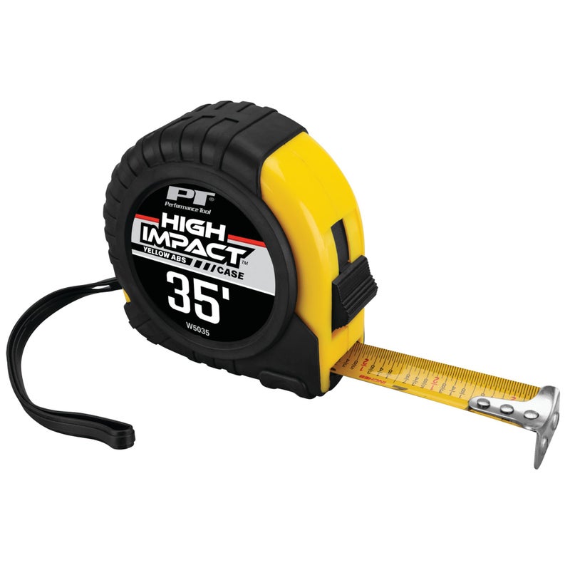 Performance Tool W5035 35Foot 1Inch Tape measure Yellow