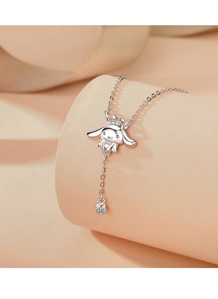 Sanrio Sanrio Cartoon Cinnamon Dog Tassel Necklace  - Image 3