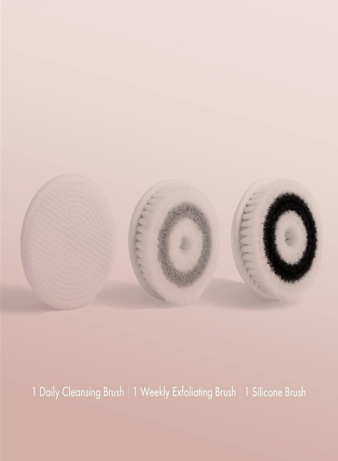 Vanity Planet Raedia & Ultimate Skin Spa Combo 3 Brushes - Designed for Raedia, Glowspin, & Ultimate Skin Spa System to Ensure Effective Cleansing and Exfoliating - Image 3