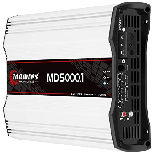 Taramp's Taramps MD 5000.1 Amplifier 2 Ohms 5000 Watts RMS 1 Channel Full Range, Car Audio Monoblock, LED Monitor Indicator Class D, Great for Subwoofer, MD 5k - Image 3