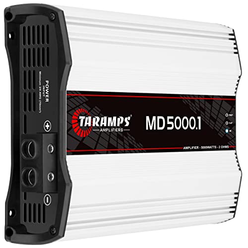 Taramp's Taramps MD 5000.1 Amplifier 2 Ohms 5000 Watts RMS 1 Channel Full Range, Car Audio Monoblock, LED Monitor Indicator Class D, Great for Subwoofer, MD 5k - Image 2