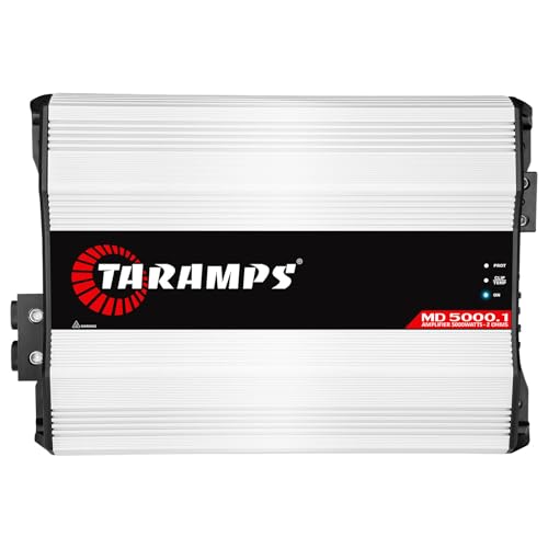 Taramp's Taramps MD 5000.1 Amplifier 2 Ohms 5000 Watts RMS 1 Channel Full Range, Car Audio Monoblock, LED Monitor Indicator Class D, Great for Subwoofer, MD 5k - Image 1