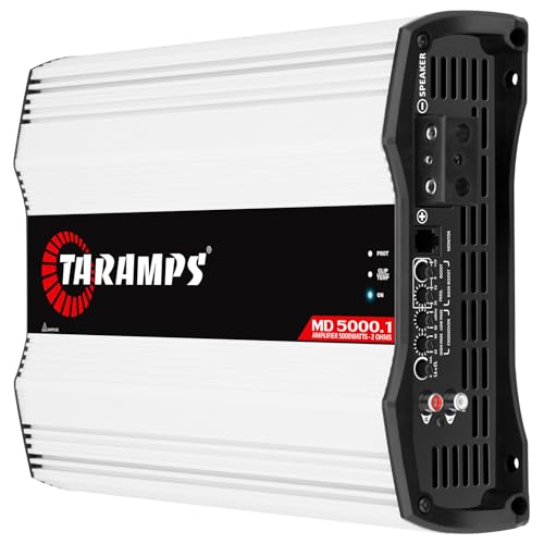 Taramp's Taramps MD 5000.1 Amplifier 2 Ohms 5000 Watts RMS 1 Channel Full Range, Car Audio Monoblock, LED Monitor Indicator Class D, Great for Subwoofer, MD 5k - Image 3