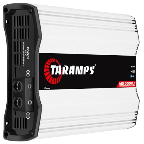 Taramp's Taramps MD 5000.1 Amplifier 2 Ohms 5000 Watts RMS 1 Channel Full Range, Car Audio Monoblock, LED Monitor Indicator Class D, Great for Subwoofer, MD 5k - Image 2