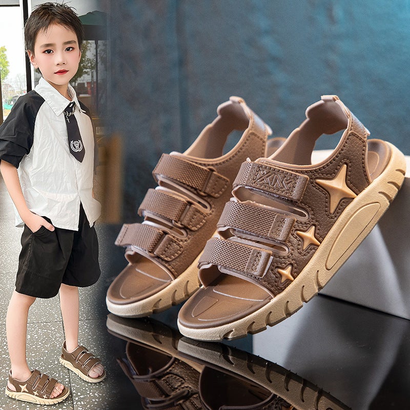 Summer Children'S Sandals For Boys, Non-Slip, Breathable, Wear-Resistant, Fashionable Beach Sandals For Kids And Toddlers - Image 5