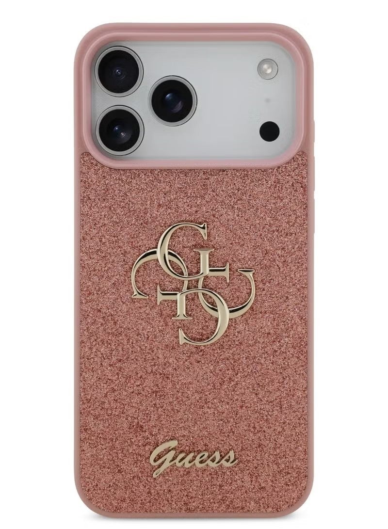 GUESS iphone 17 pro max case PU Glitter - Image 1