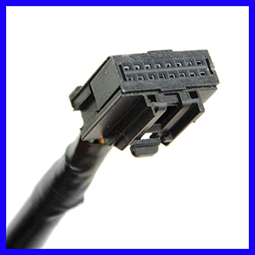 TRQ Passenger Side Mirror Assembly Electric Adjustment Heated Memory Black Compatible with 2003-2006 Ford Expedition FO1321339 - Image 3