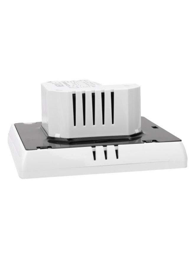 NIBEMINENT Touch Screen Programmable Thermostat With Temperature Controller Black/White 86 x xmillimeter  - Image 3