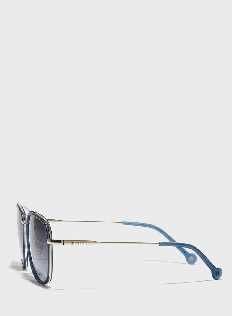 30Sundays Squared Away Wayfarers Sunglasses