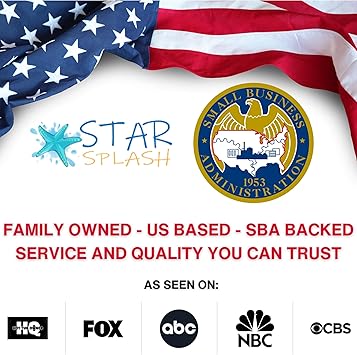 STAR SPLASH Hot Tub Booster Seat 15 x 12 x 5 Inches Hot Tub Pillow with NonSlip Micro Dot Bottom and 6 Weighted Sections Quick Dry Bath Accessories for Indoor or Outdoor Spa - Image 2