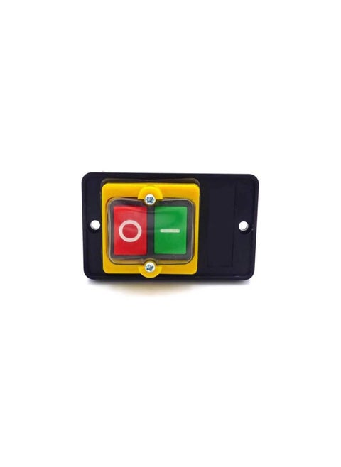 Waterproof Push Button Switch Motor ON/Off Start Stop Switch Self-Locking Shut Off Switch 10A AC 220V/380V KAO-5M