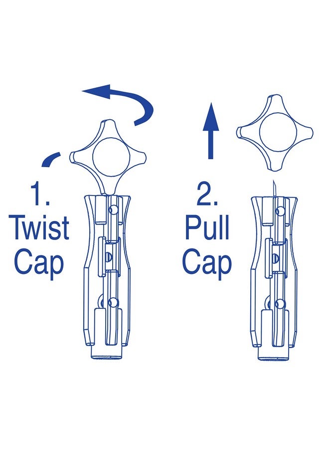 كونترول_دي شرائط دائرية مريحة (زرقاء) - عبوة من 100 قطعة - Image 3