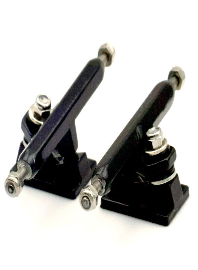 RACOFSB A2 Pro Fingerboard Trucks 36mm 34mm 32mm for Professional Finger Skateboard (34mm Black) - Image 1