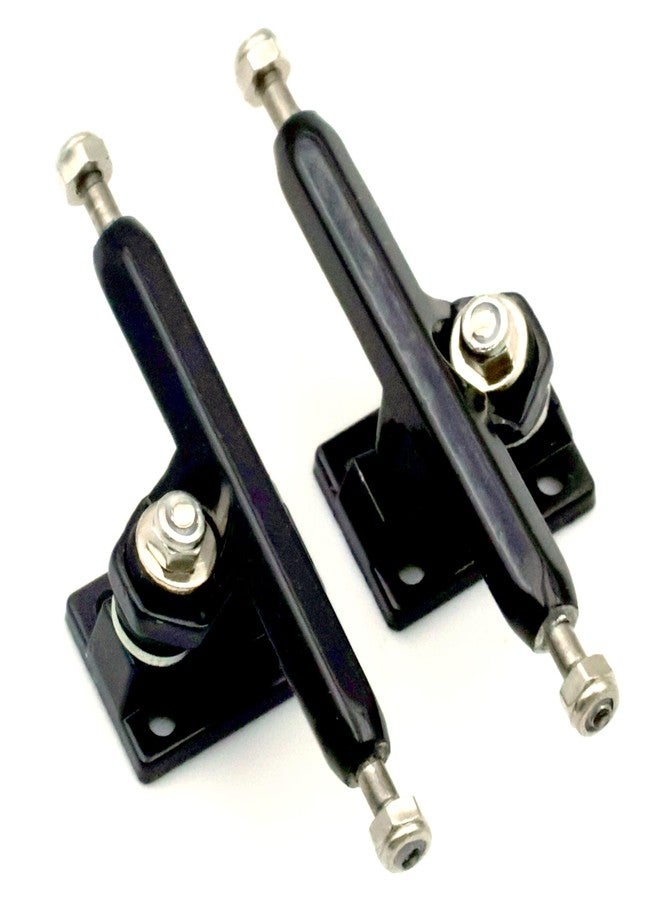RACOFSB A2 Pro Fingerboard Trucks 36mm 34mm 32mm for Professional Finger Skateboard (34mm Black) - Image 2