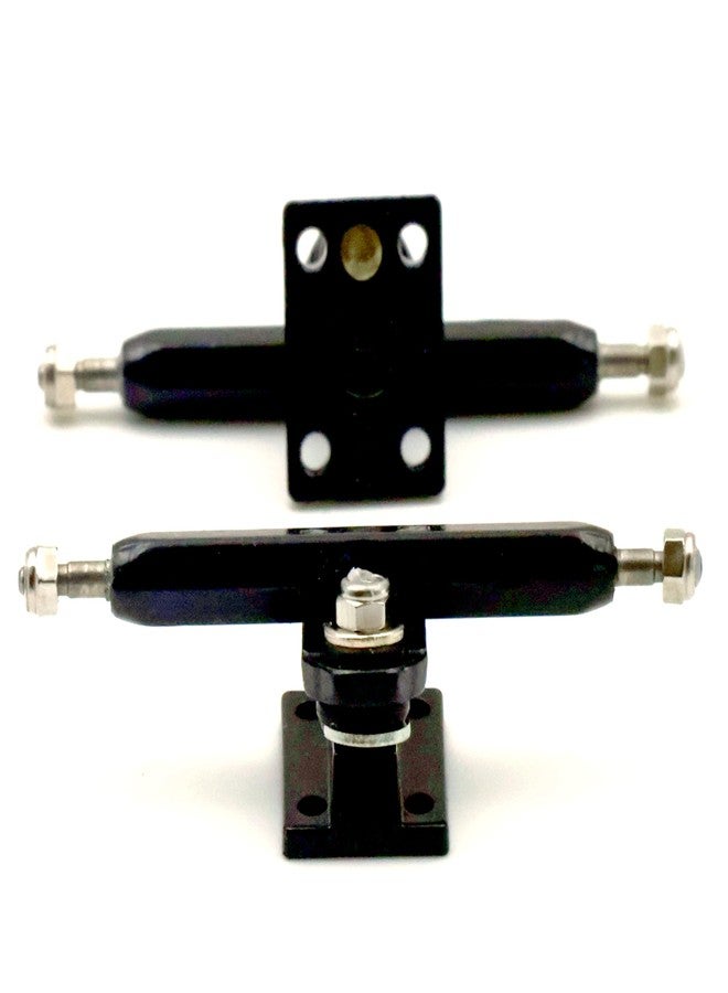 RACOFSB A2 Pro Fingerboard Trucks 36mm 34mm 32mm for Professional Finger Skateboard (34mm Black) - Image 3