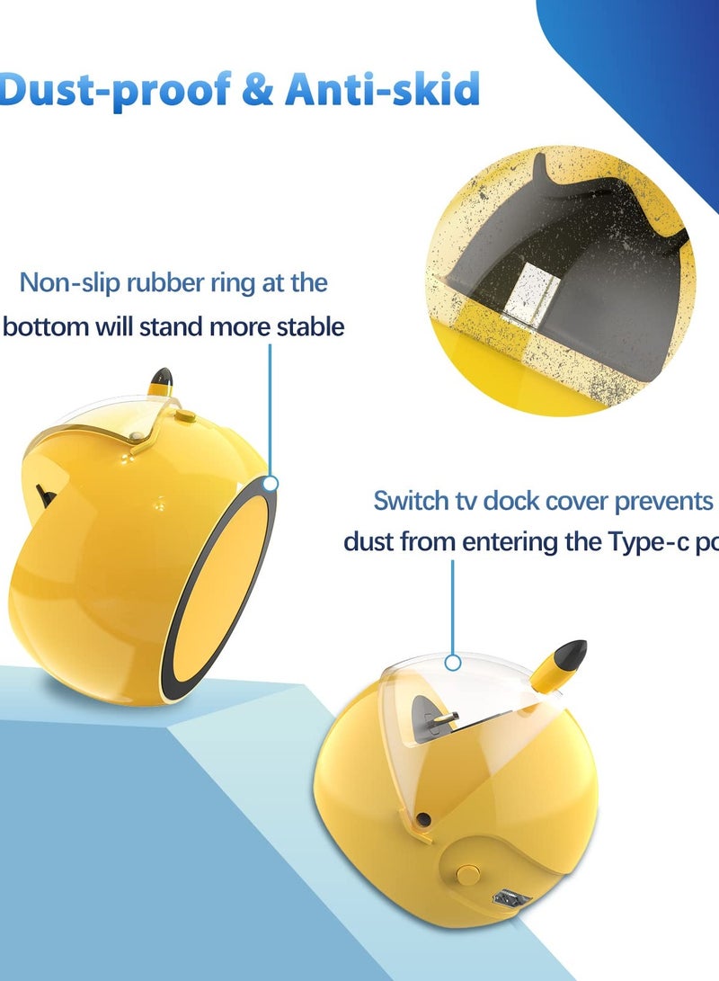 SOLARAE Docking Station for Nintendo Switch / Switch OLED, 4K HDMI TV Adapter Portable for Switch Dock, Replacement Charging Dock with 2 USB 3.0 Port - Image 4