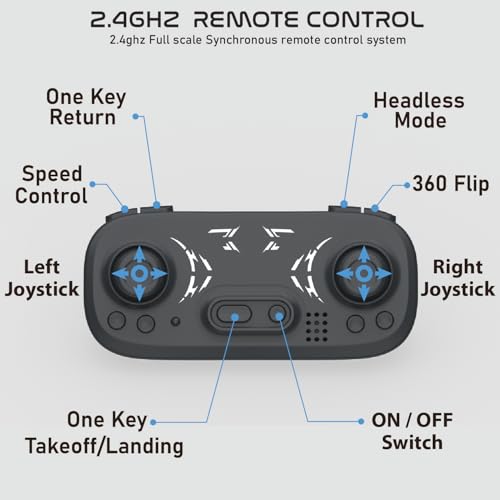 Ralleyz Mini Remote Control Flyer Drone for Kids 14+ – Compact and Lightweight RC Drone with Easy Controls and Stable – Fun Indoor Flying Toy for Teens and Beginners – Rechargeable Quadcopter - Image 3