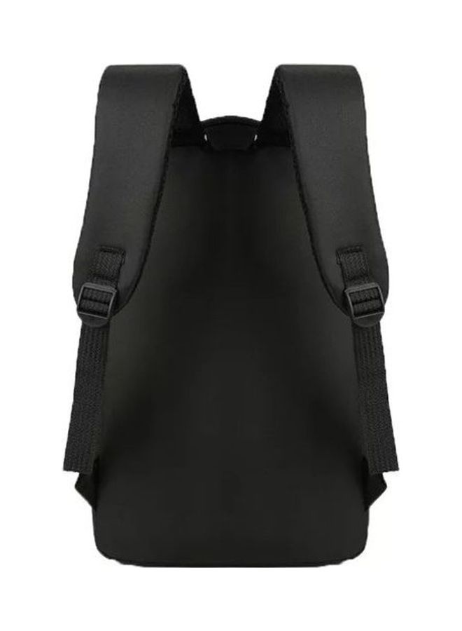 Business Laptop Backpack Travel Rucksack School Bag 3 Pieces Smart Backpack Black - Image 2