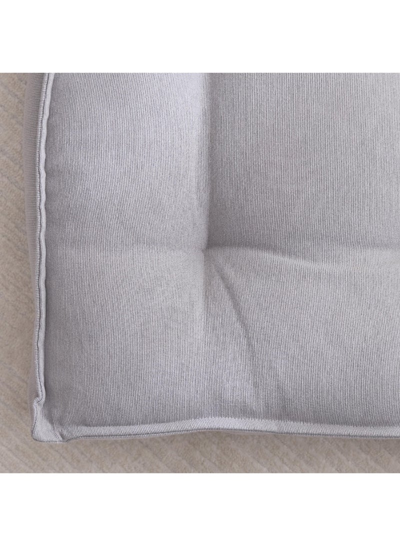 Home Box Atlanta Ezra Ribbed Floor Cushion 48 x 10 x 48 cm  - Image 4