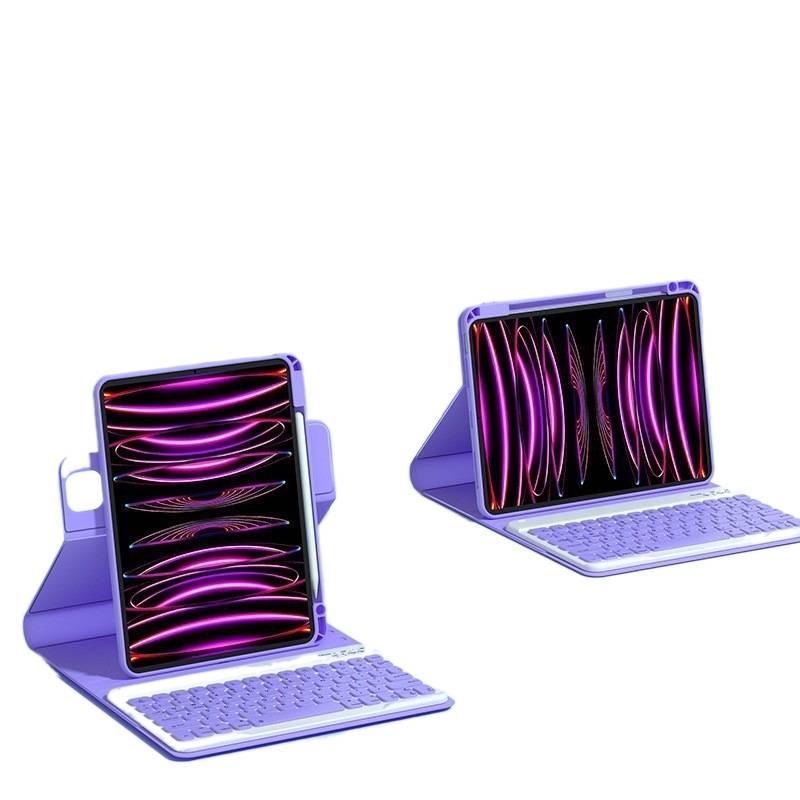 DGG Blue Keyboard iPad Case Compatible with iPad Pro 11 / iPad 10.2 - Image 2