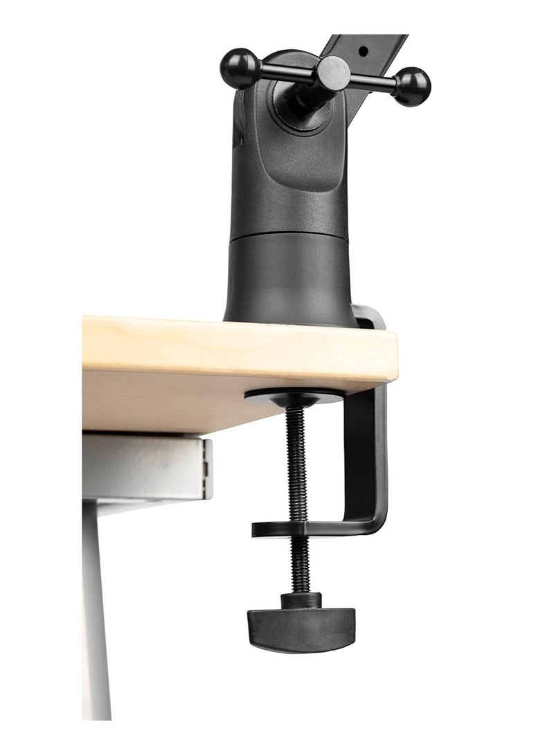 Slim Profile Desktop Mic Stand Boom Arm For Broadcasts Podcasts Content Creation Live Streaming & Similar Applications - Image 5