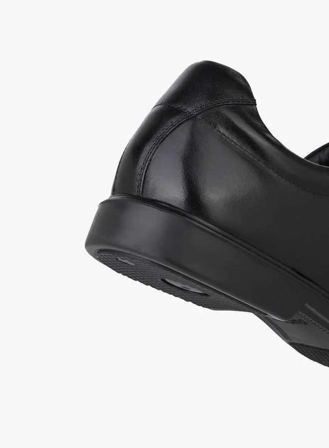 Duchini BLACK Men Lace-Up Leather Derby Shoes for Men | Best Price UAE