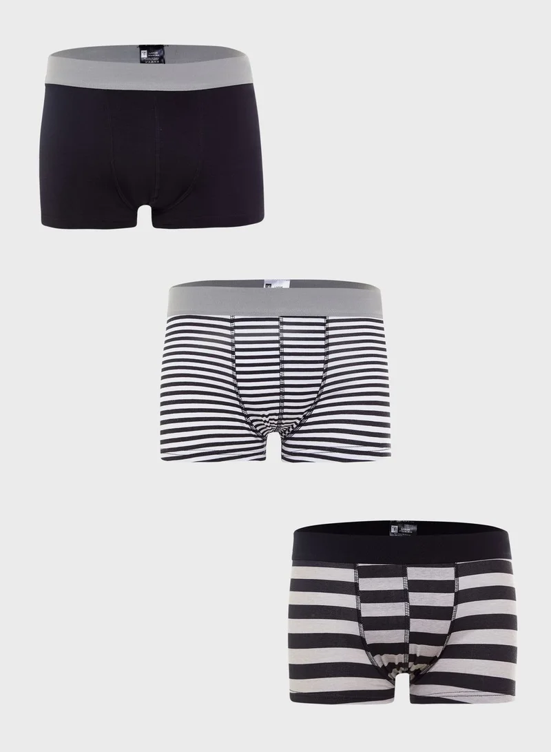 Tom Franks by Namshi 3 Pack Hipster Trunks