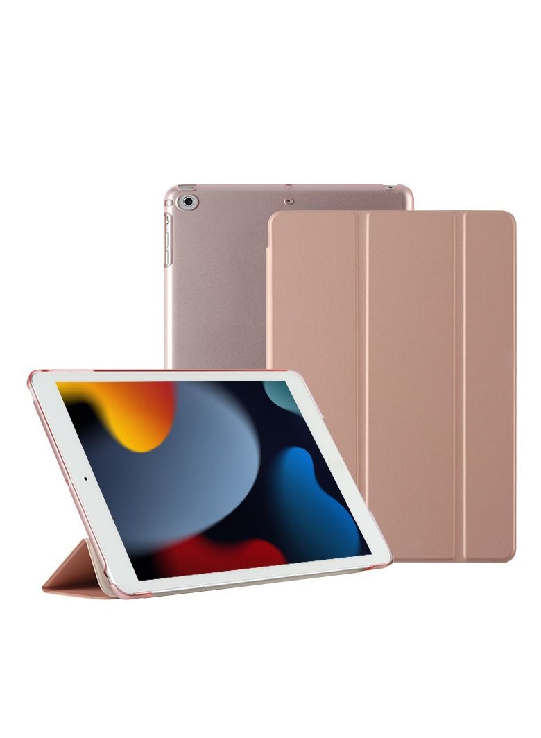 Loquat Protective Tri-Fold Case Cover For iPad gold