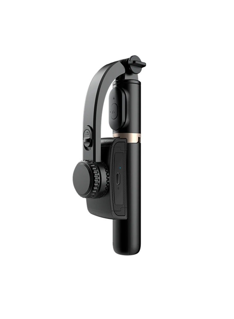 AROAQ Gimbal Stabilizer Selfie Stick, Extendable Wireless BT Selfie Stick, Handheld Gimbal Stabilizer Tripod With Detachable Remote Control, Foldable Tripod With Bluetooth Shutter Monopod For IOS Android - Image 1