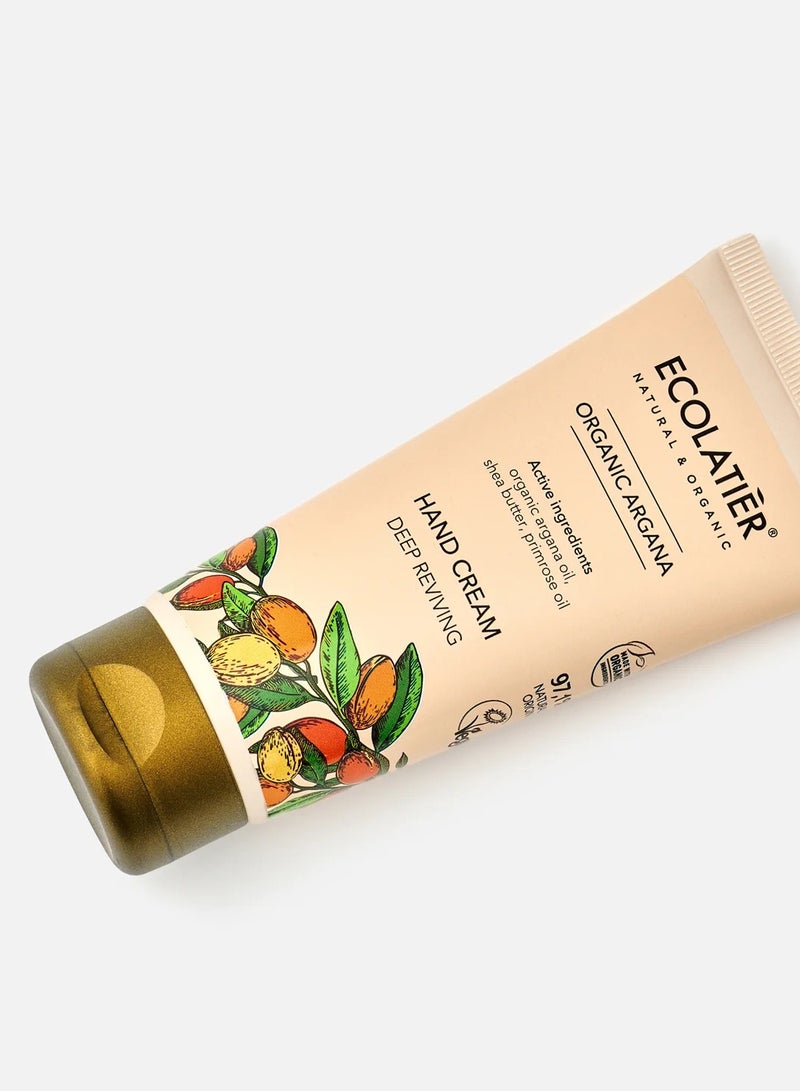 Ecolatier Deep Reviving Hand Cream with Organic Argan 100ml - Image 4